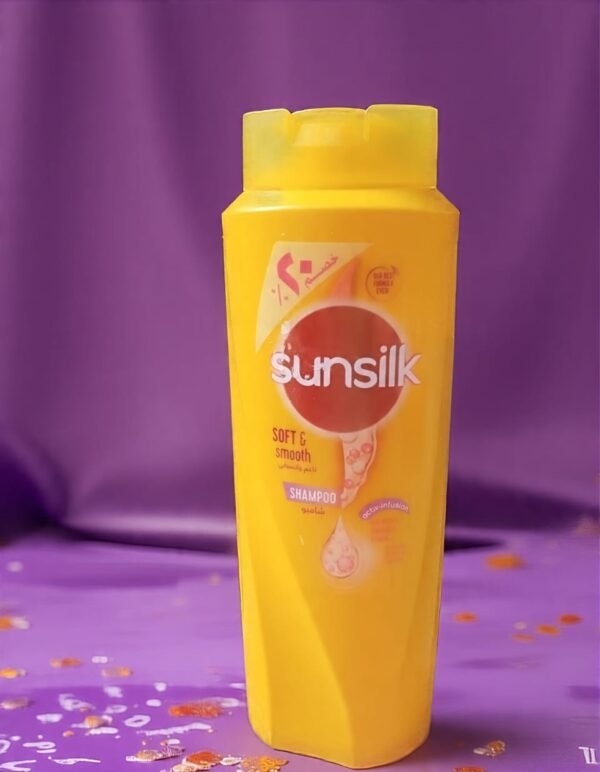 Sunsilk Soft & Smooth Shampoo Activ-Infusion Silk Protein ,Argan Oil & Vitamin C 400ml