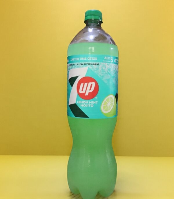 7UP Carbonated Lemon Mint Mojito Soft Drink Can 330ml