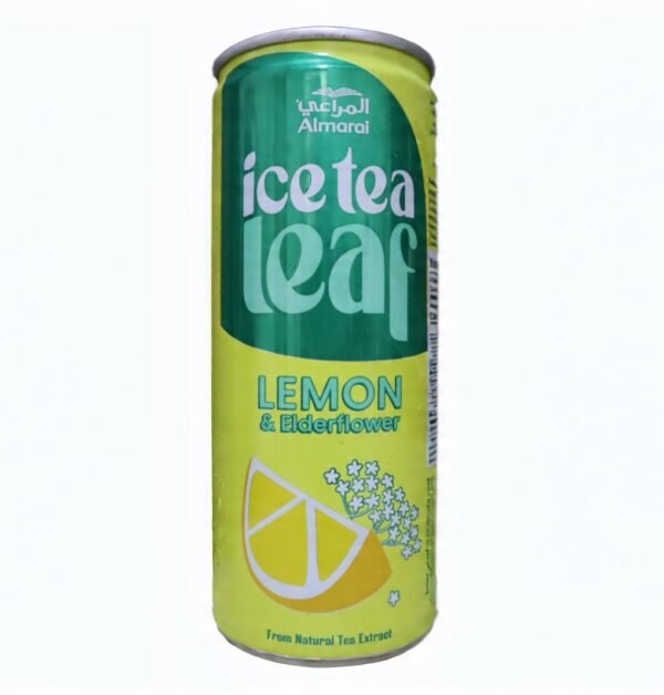 Almarai Ice Tea Leaf Lemon & Elderflower Drink Can 240ml