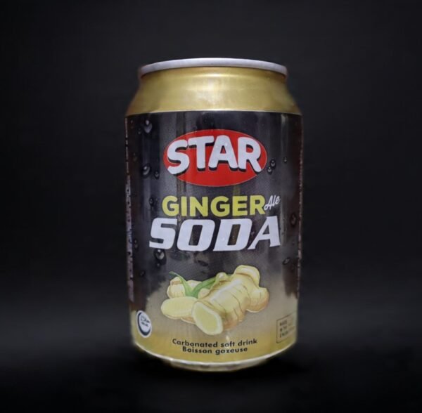STAR Ginger Soda Carbonated Soft Drink Can 300ml