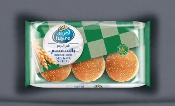 Almarai L'usine Seasame Seeds Burger Buns 400gm
