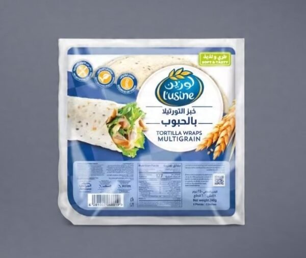 Almarai L'usine Multigrain Tortilla Wraps 240gm