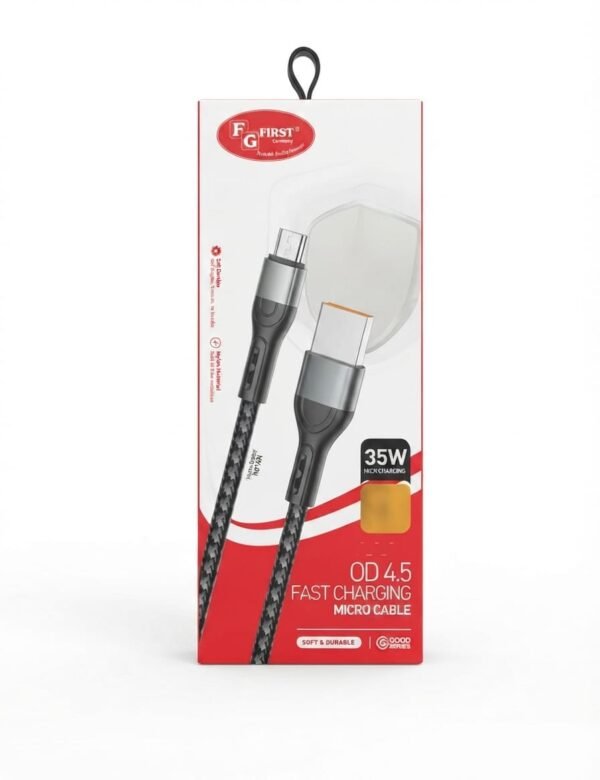 OD 4.5 Fast Charging Micro Cable 35W