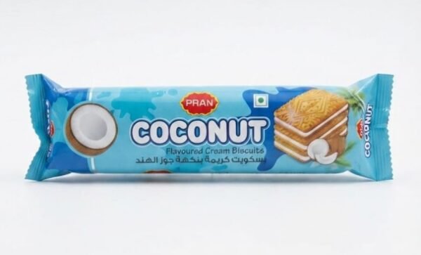 PRAN Coconut Flavoured Cream Biscuits